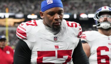 NY Giants put Chauncey Golston on IR, elevate two from the practice squad