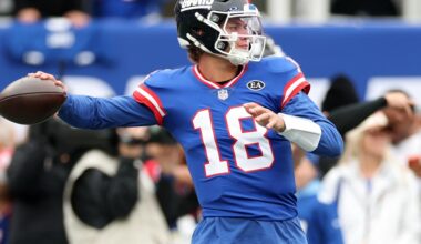 Giants-Commanders Week 5 inactives: J.J. McCarthy will be QB2 for New York