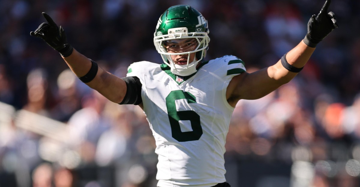 New York Jets vs New England Patriots Pre-Game Ball
