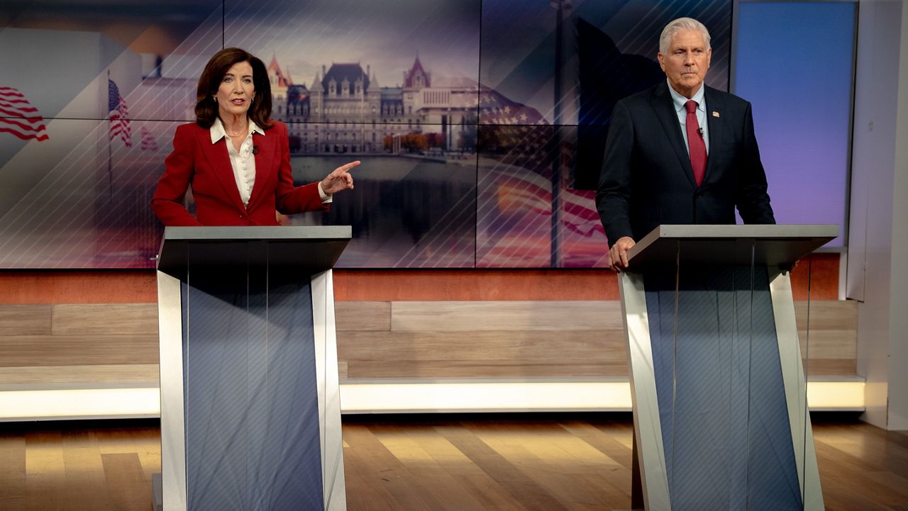Hochul and Blakeman trade barbs in only governor debate