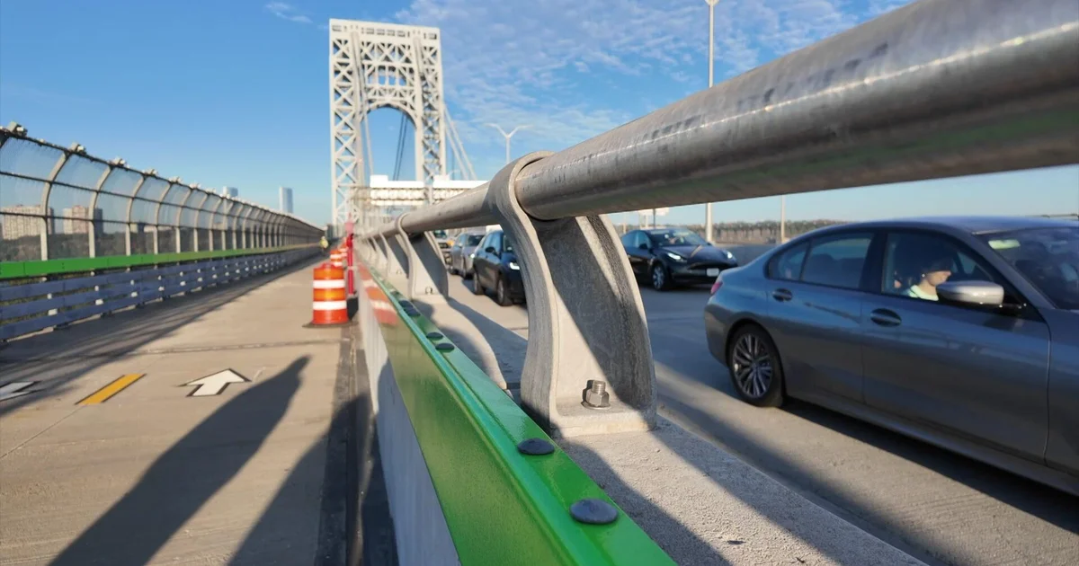 George Washington Bridge's pedestrian South Walk reopening