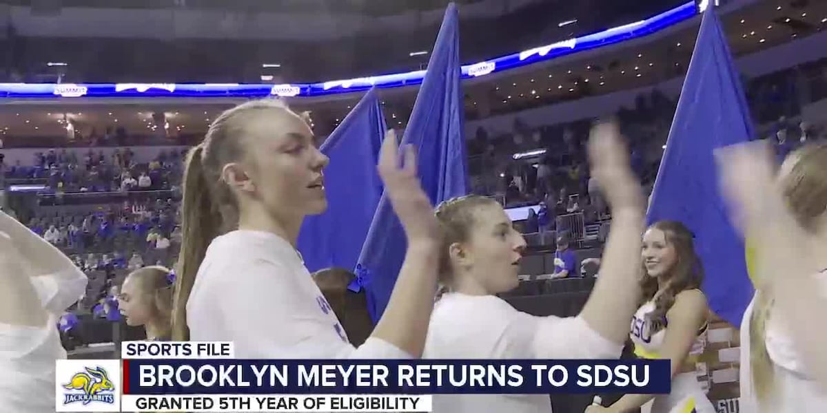 Brooklyn Meyer returns to SDSU for 5th year of Women's Basketball