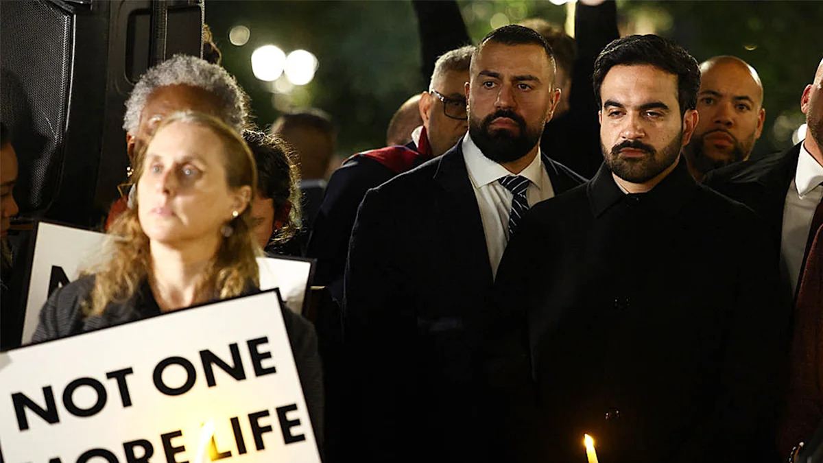 Mamdani dined at NYC restaurant linked to anti-Israel menu after being booed at Oct 7 vigil: report