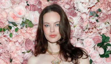 Emily Rockefeller looks glamorous in sparkling two-piece at NYC charity event