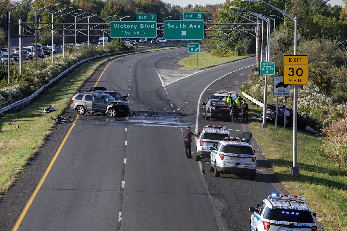 N.J. lawyer charged in fatal wrong-way crash on Staten Island