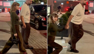 Taylor Swift and Travis Kelce Hold Hands Following Dinner Date Night in N.Y.C.