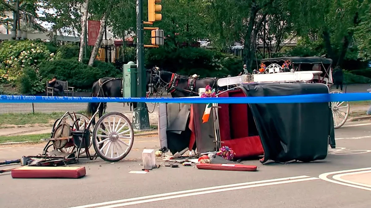 New York City to ban horse-drawn carriages in 2028, City Council speaker says