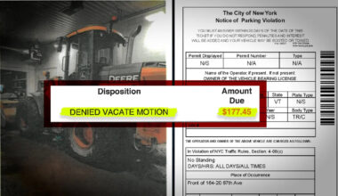 Vermont official gets NYC parking ticket for excavator that has never left the town