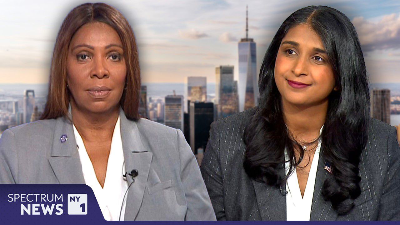 Letitia James, Saritha Komatireddy face off in AG debate