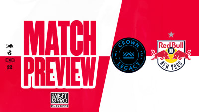 MATCH PREVIEW: Red Bull New York II Travel to Sportsplex at Matthews to Face Crown Legacy FC in the MLS NEXT Pro Playoff Eastern Conference Quarterfinals on Sunday, October 18