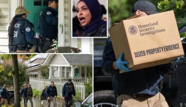 Ilhan Omar's passport and computers among items taken in home raid as feds try to build case to deport her