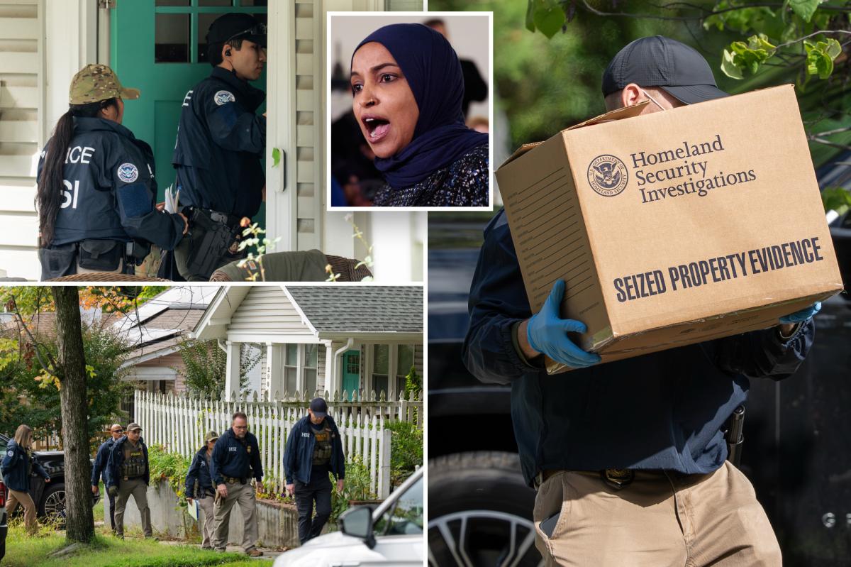 Ilhan Omar's passport and computers among items taken in home raid as feds try to build case to deport her