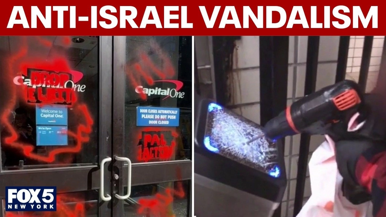 Targeted anti-Israel, pro-Palestine vandalism in NYC