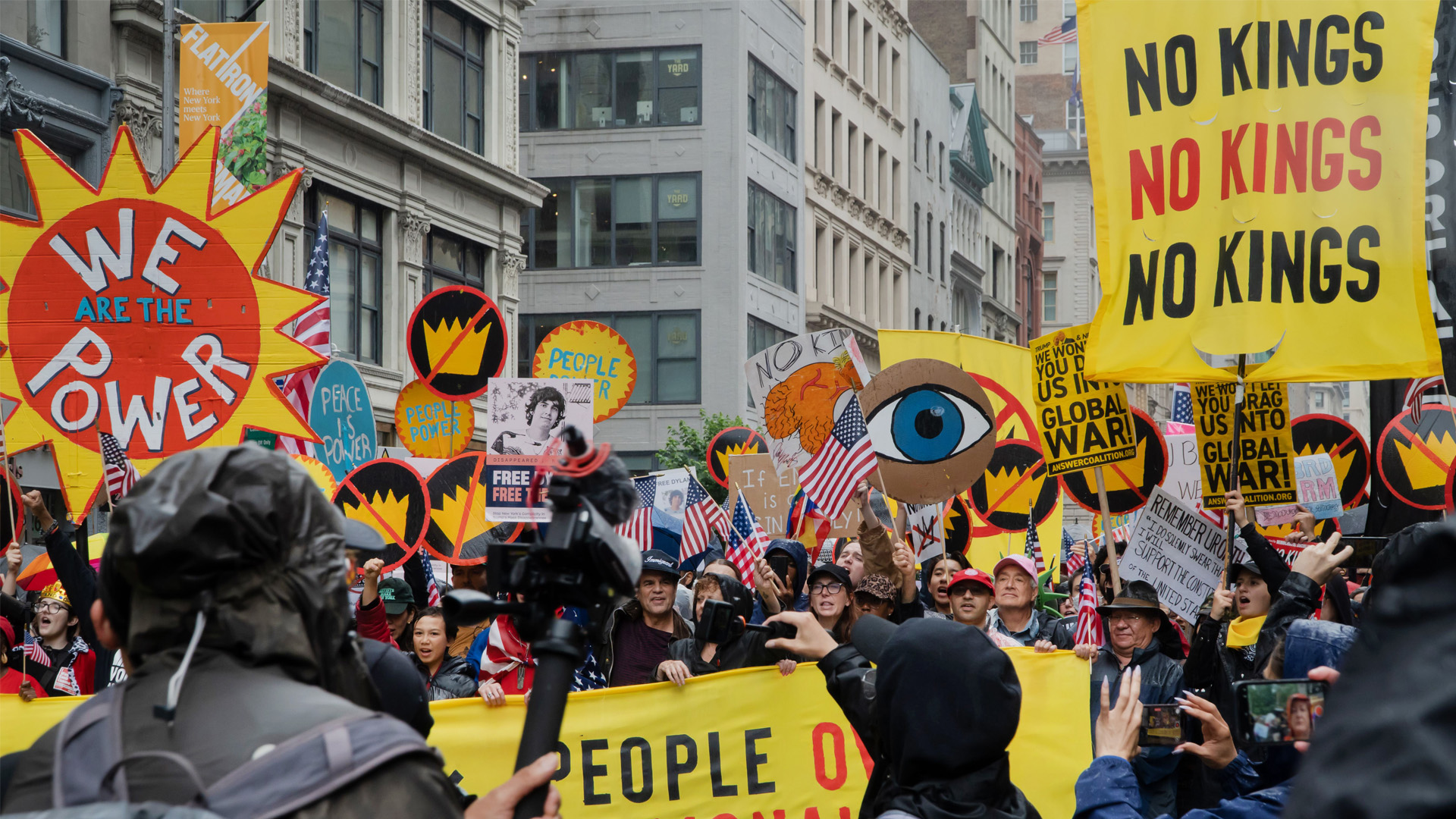 'No Kings' anti-Trump protests in NYC