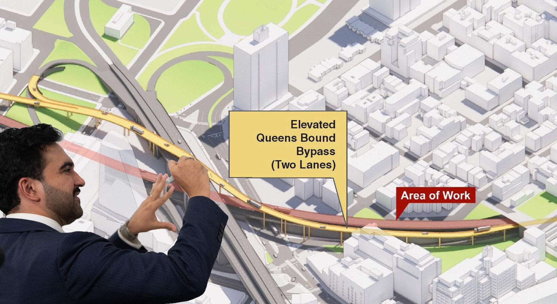 ‘Truck Flyover’: Mamdani’s BQE Bypass Will Pass Over Brooklyn Bridge