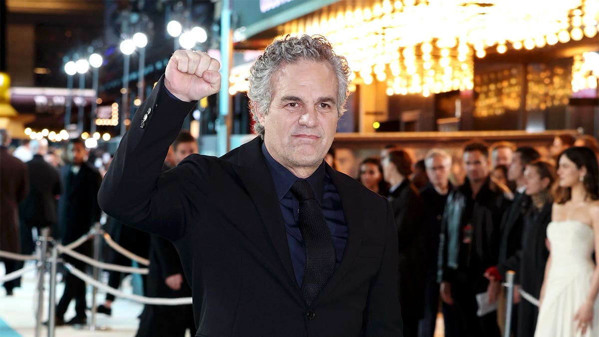 Mark Ruffalo attends the Crime 101 UK gala screening at Odeon Luxe Leicester Square in London.