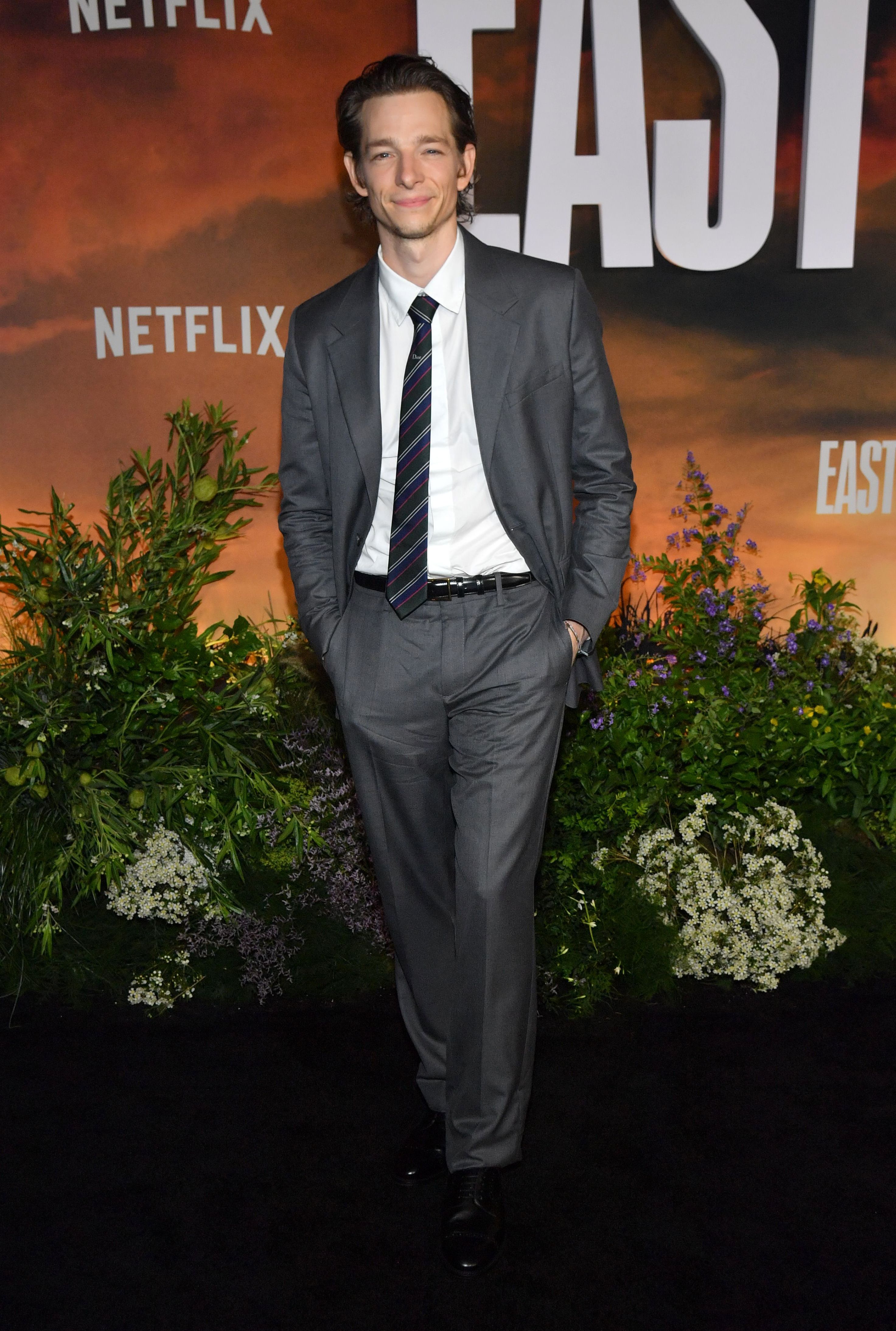 Mike Faist poses at the Netflix's 'East of Eden' Series Premiere in New York City.