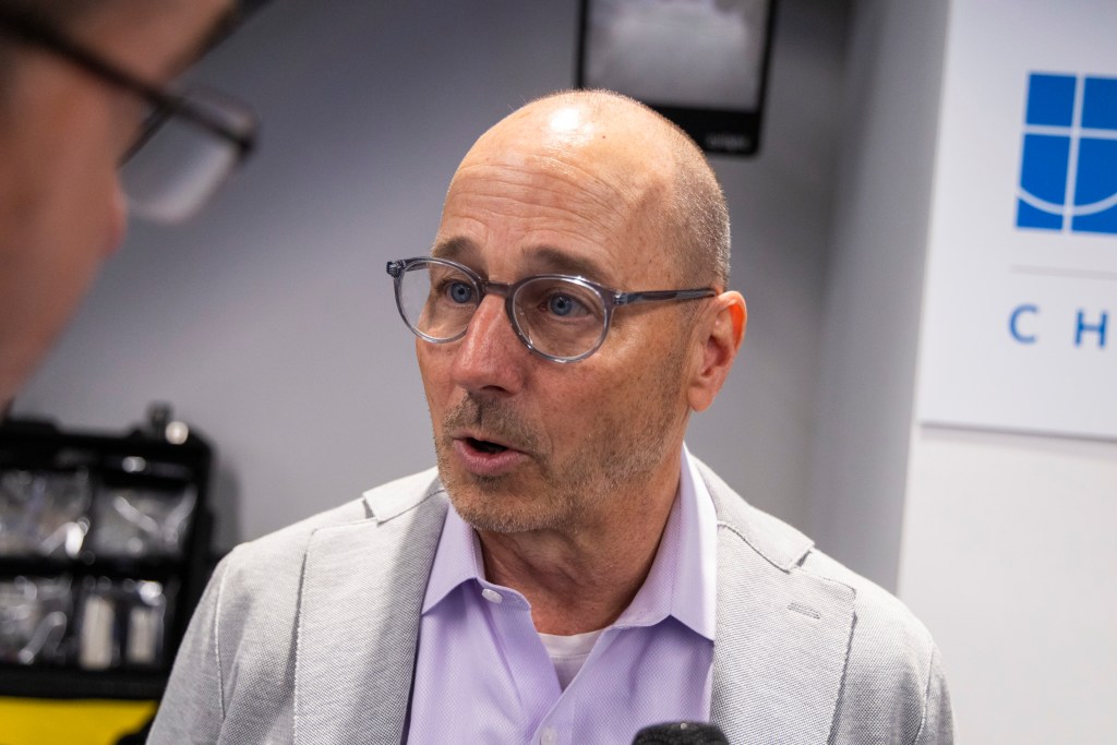 New York Yankees General Manager Brian Cashman participates in the BTIG Charity Day.