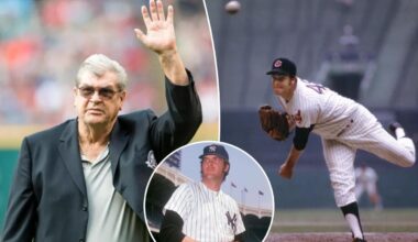Former Yankees pitcher Sam McDowell dead at 84