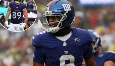 Isaiah Likely emerging as Giants star after years in Mark Andrews' shadow