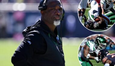 Aaron Glenn, Jets already bracing to get beaten 'down with history' after loss to Bears