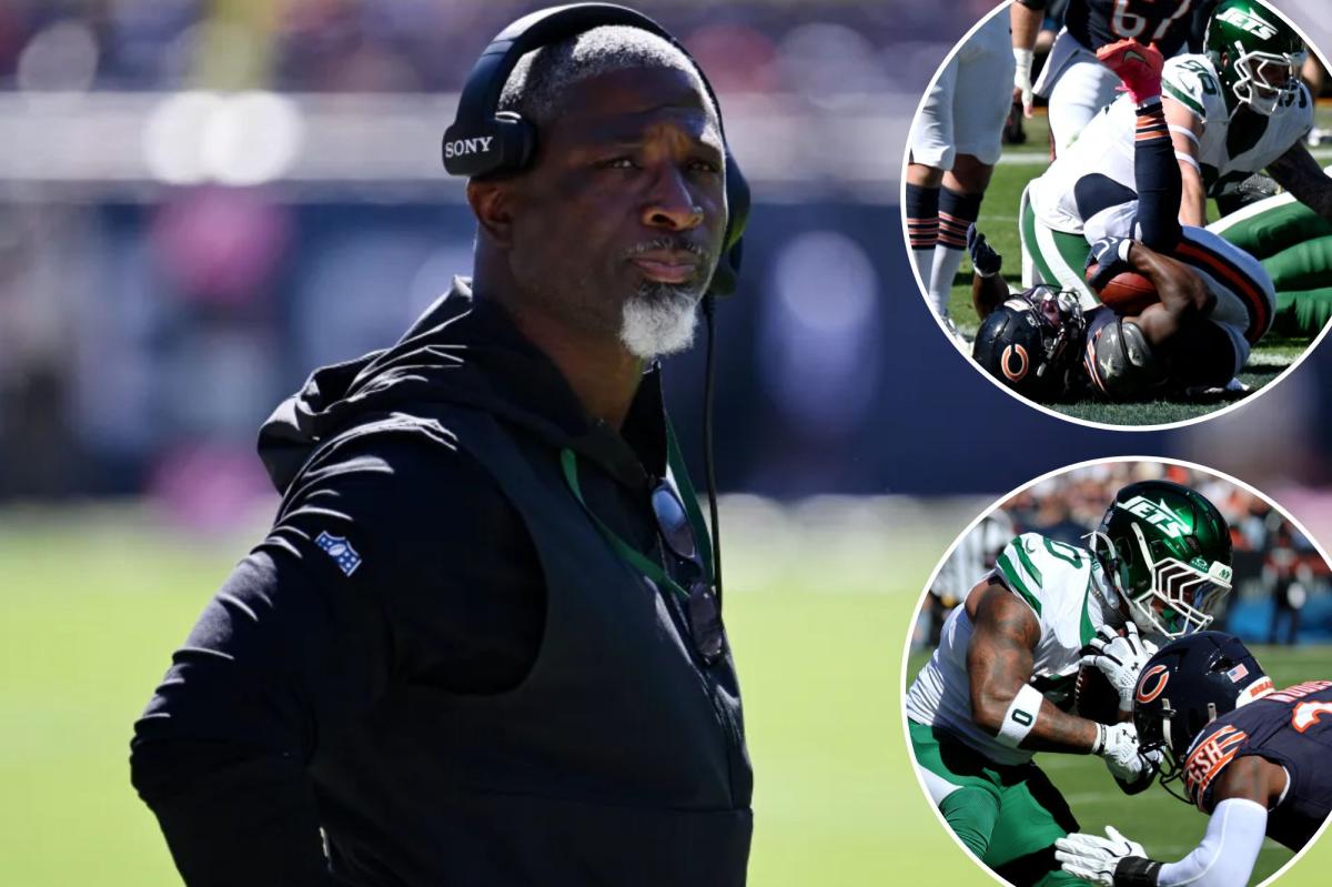 Aaron Glenn, Jets already bracing to get beaten 'down with history' after loss to Bears