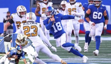 Giants' J.J. McCarthy rally falls short in loss to Saints after Jameis Winston benching