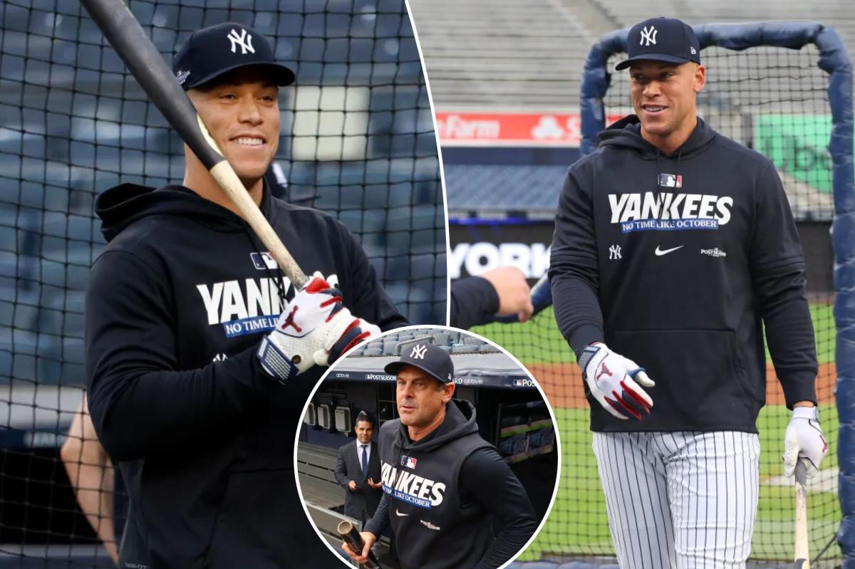 Aaron Boone on why leaving Aaron Judge off ALDS roster was 'right decision'