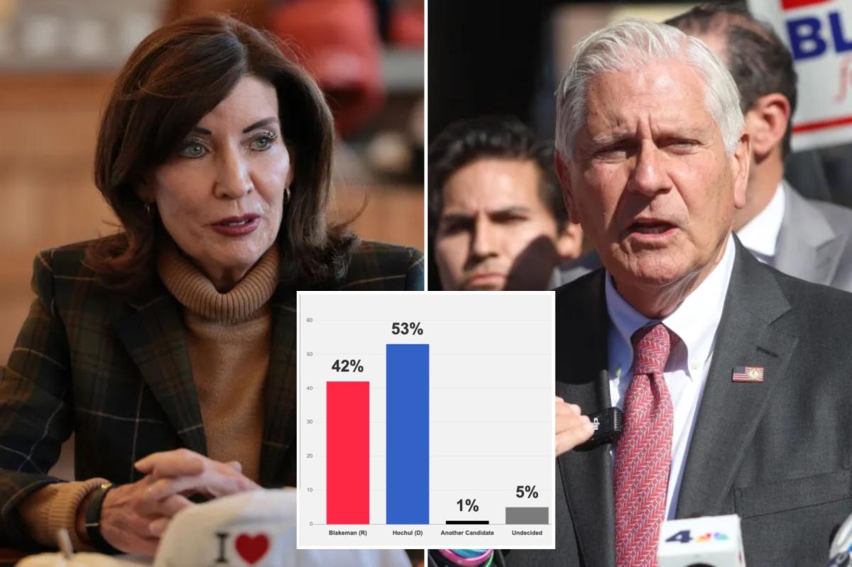 Hochul leads Blakeman by 11 points, but losing ground with this key voting bloc in new Marist poll