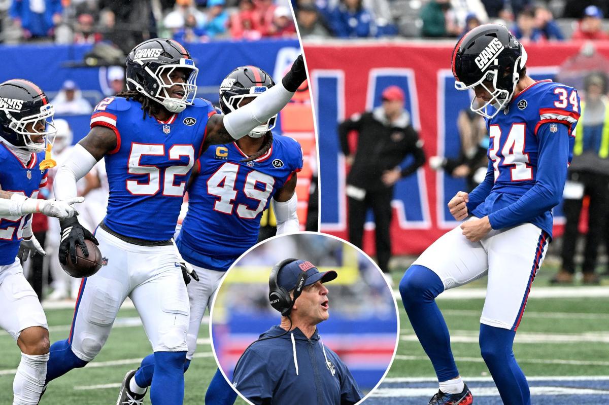 John Harbaugh's Cardiac Giants are suddenly in first place