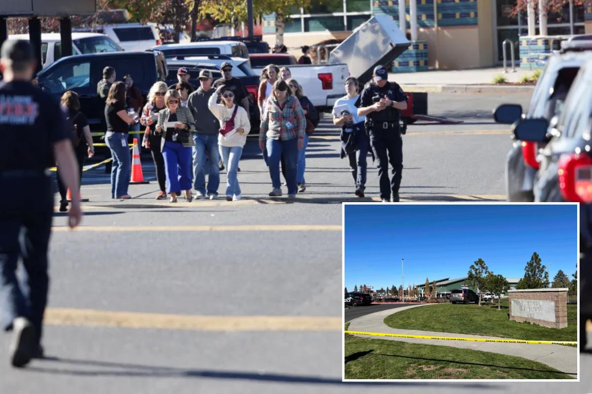 At least 3 kids, 1 adult killed by crazed teen gunman at Oregon elementary school -- before hero bystander takes down shooter: sources