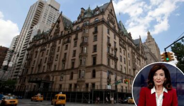 Kathy Hochul holding fundraiser at The Dakota — whose residents all have second homes — despite hated pied-a-terre tax