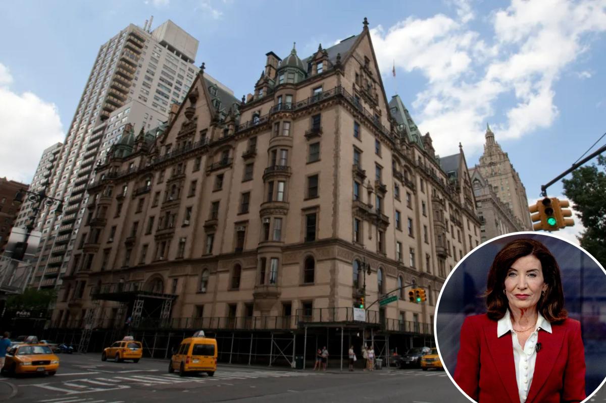 Kathy Hochul holding fundraiser at The Dakota — whose residents all have second homes — despite hated pied-a-terre tax