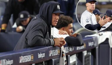 Aaron Judge doesn't mince words about watching Yankees' ALDS loss