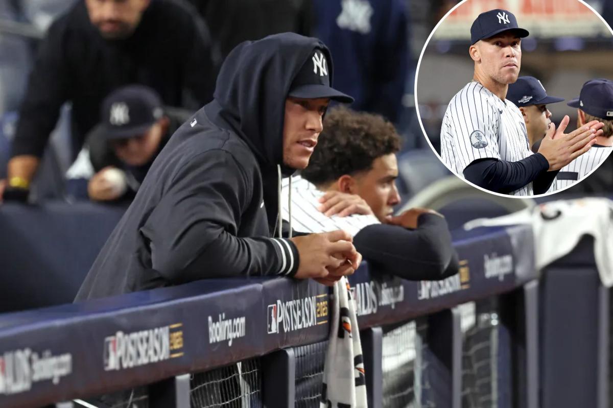 Aaron Judge doesn't mince words about watching Yankees' ALDS loss