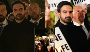 Mamdani booed, berated by anti-Israel protesters at NYC Oct. 7 memorial