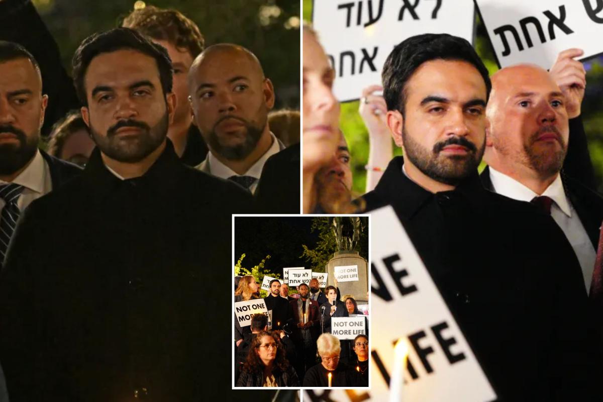 Mamdani booed, berated by anti-Israel protesters at NYC Oct. 7 memorial