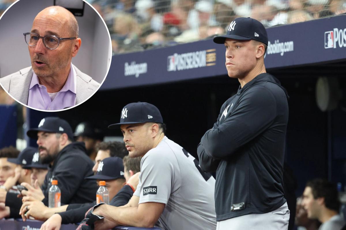 Brian Cashman explains why Aaron Judge's Yankees ALDS absence 'wasn't a choice'