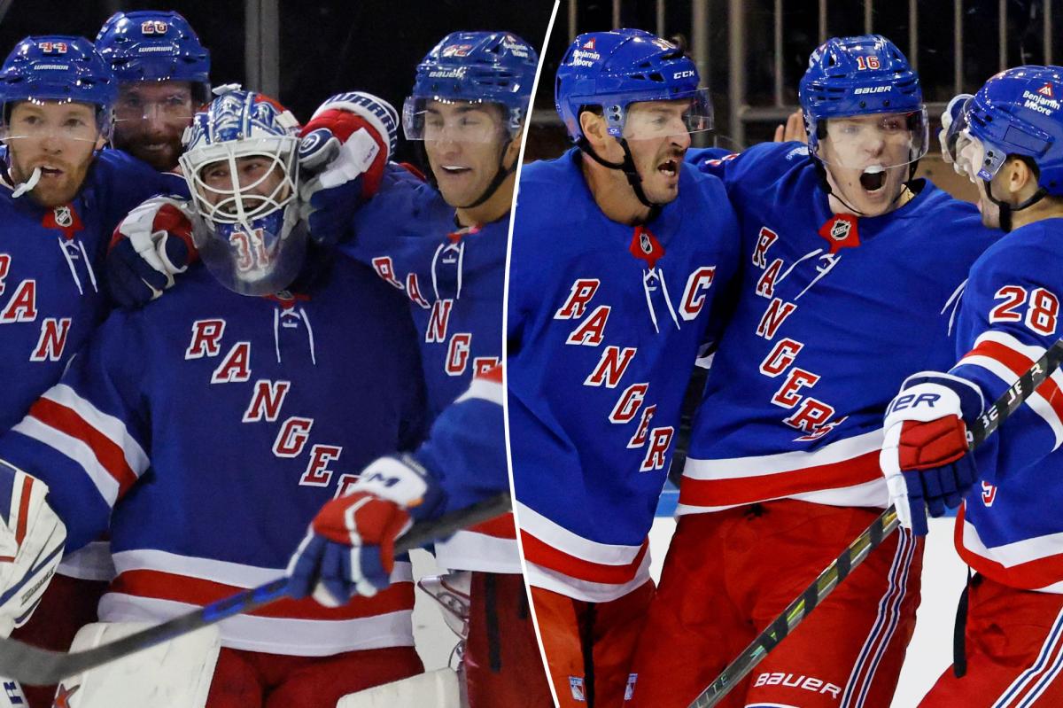 Rangers exorcise MSG demons with resounding home-opener win
