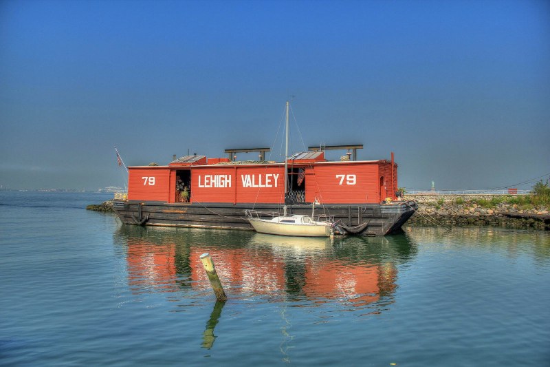 1914 Lehigh Valley Railroad Barge, Red Hook