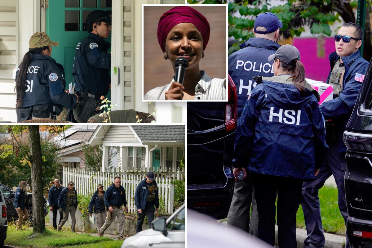 Rep. Ilhan Omar's DC home raided by DHS as part of probe into Democrat's immigration paperwork
