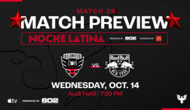 Match Preview: D.C. United vs. Red Bull New York | Wednesday, October 14, 2026