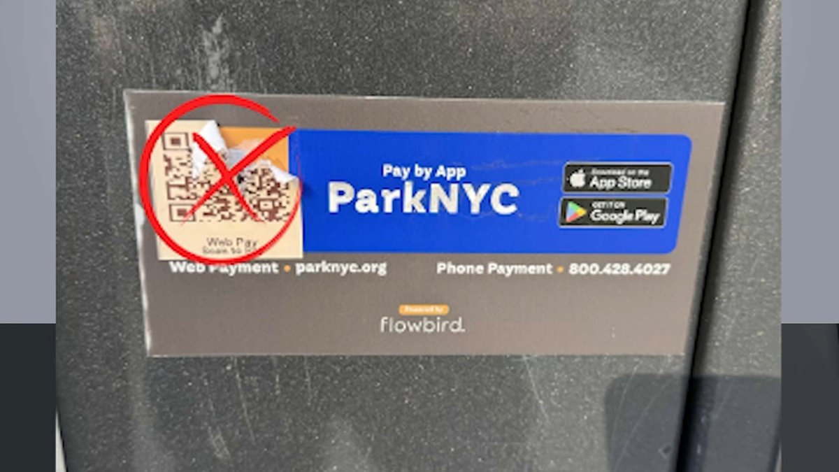 QR codes posted at NYC meters were used to steal credit card info – NBC New York