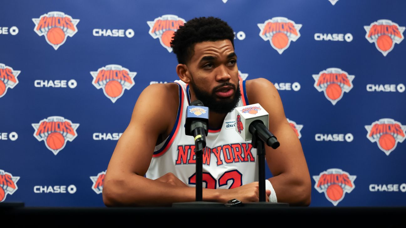 Knicks' Karl-Anthony Towns not expecting extension soon