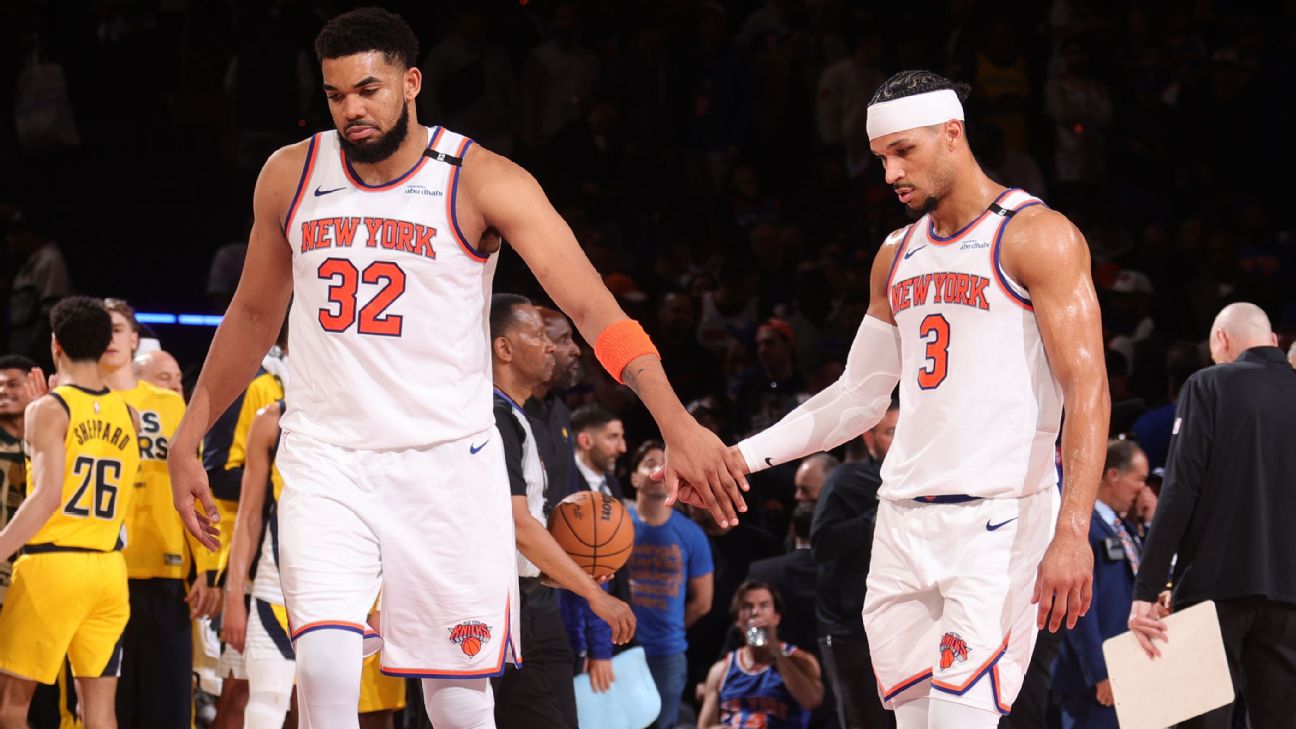 Knicks tabling Karl-Anthony Towns, Josh Hart contract talks