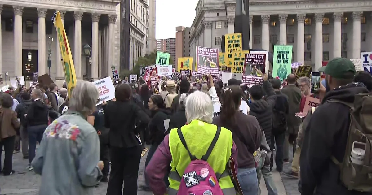 Protests erupt in New York City after ICE shooting in Marble Hill