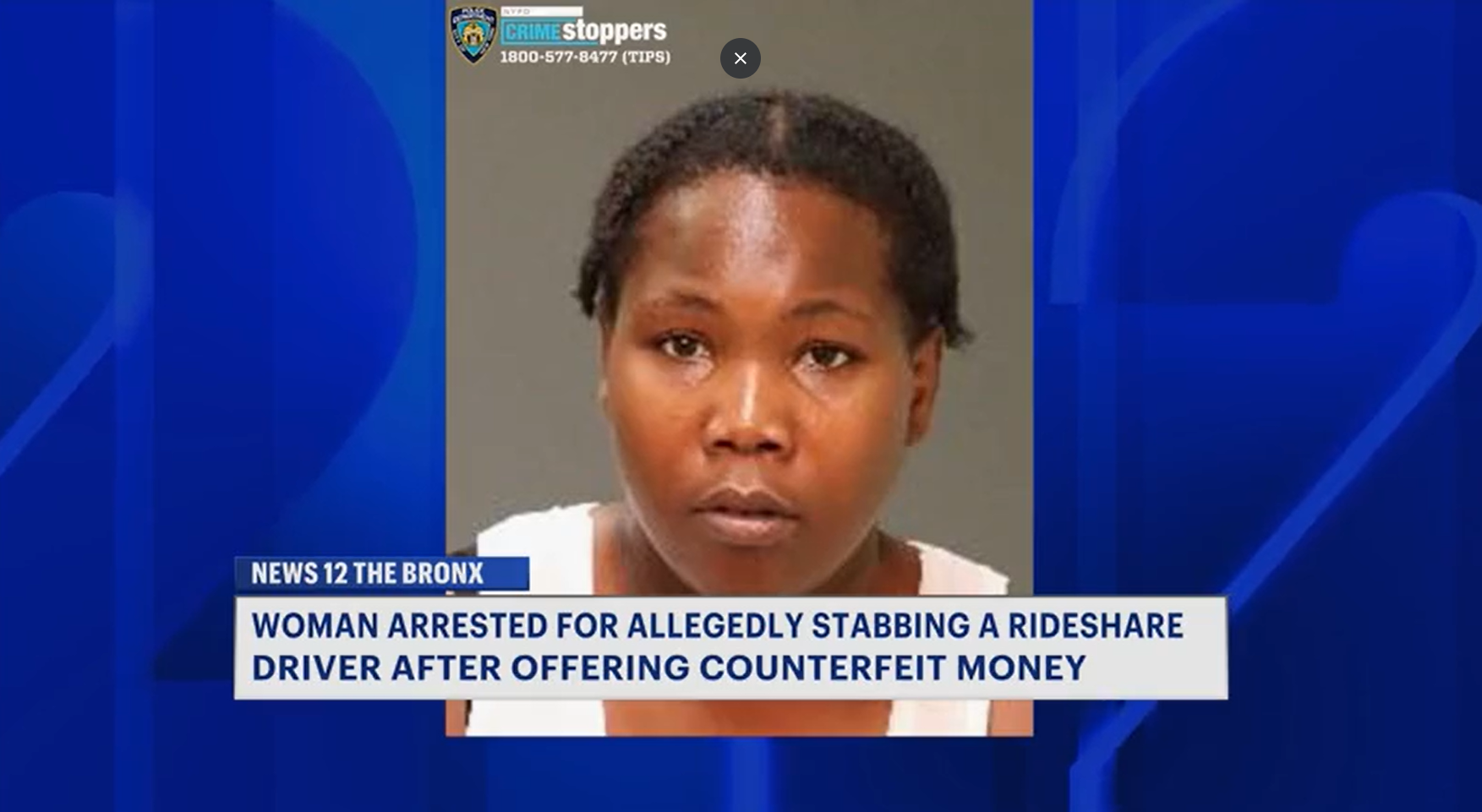 News 12 | Bronx | Woman Arrested After Stabbing A Rideshare Driver In Williamsbridge