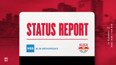 STATUS REPORT, pres. by HSS: Red Bull New York vs. Toronto FC