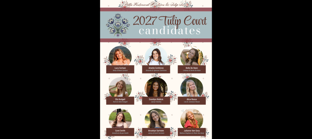 Nine Candidates to Participate in 2027 Tulip Queen's Announcement Party | KNIA