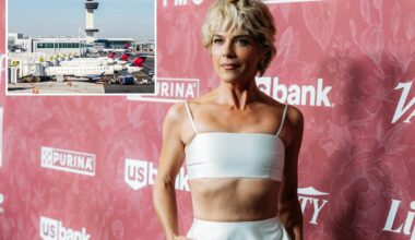 Selma Blair arrested for allegedly slugging flight attendant, biting another on NYC-bound flight; FBI investigating